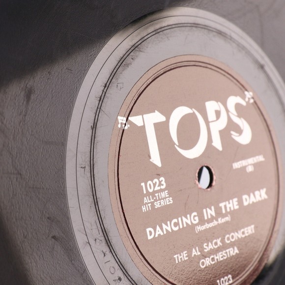 Albert Sack, Smoke Gets in Your Eyes, Dancing in the Dark 10" 78 rpm Record 1023 - Picture 11 of 14